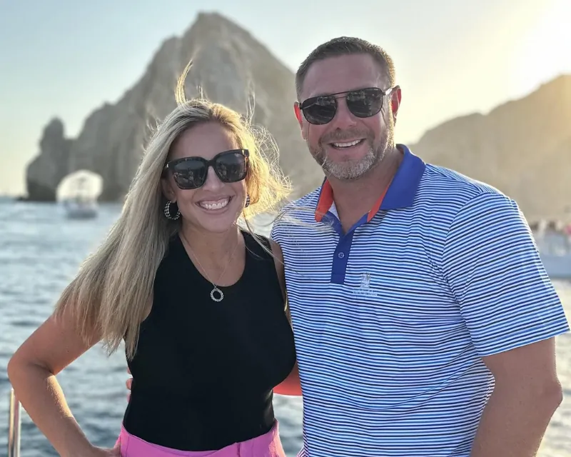 Sara and Jerrod Reineke enjoying the lifestyle the business built
